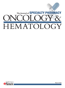 Specialty & Oncology March 2014